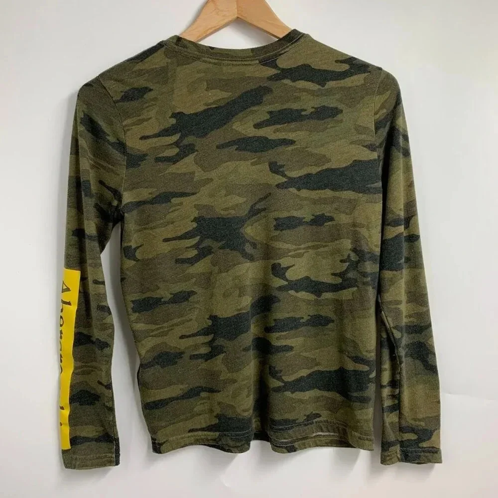 Abercrombie&Fitch Boys Camouflage & Tie Dye Long Sleeve Crew Neck Shirts Sz 11/1